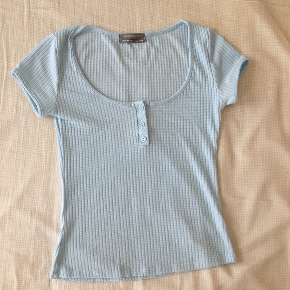 Ripped Blue Top from Urban